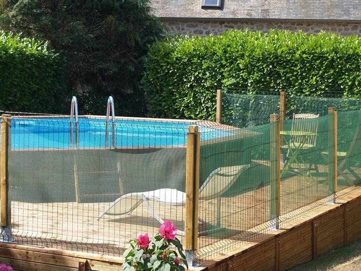 Maison de vacances pour 15 personnes, avec Terrasse ainsi que Jardin et Piscine