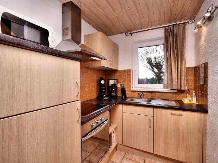 Small, simple and reasonably priced semi-detached house with its own terrace in Wibrin, Houffalize