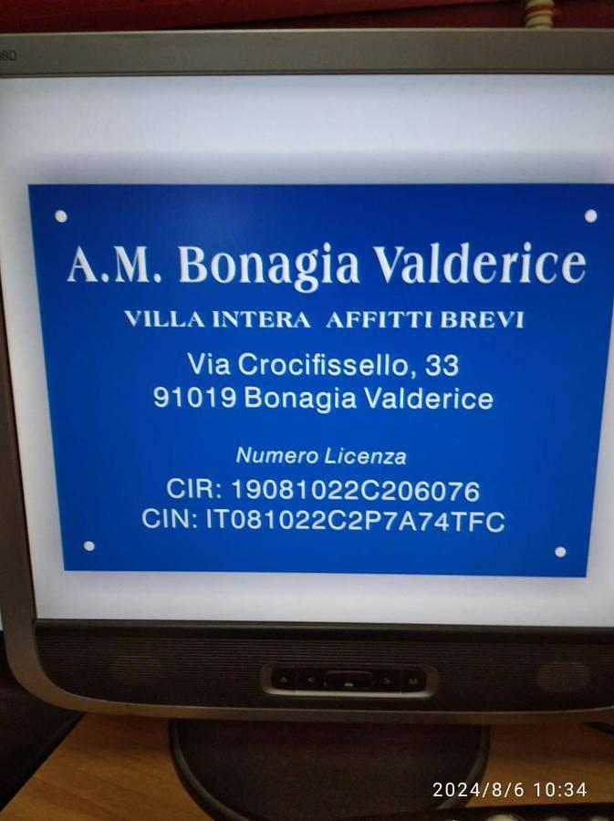 Am Bonagia Valderice Villa Intera in Tonnara di Bonagia, Valderice
