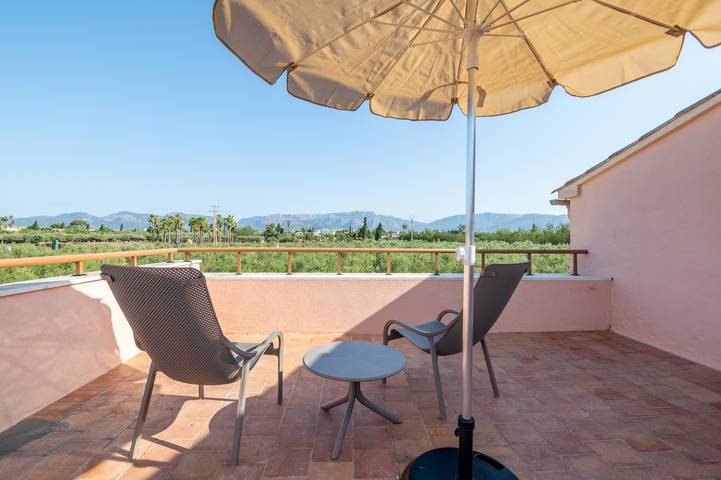 Landhaus 'Son Guillem' mit Bergblick, WLAN und Klimaanlage in Marratxí, Mallorca Westen