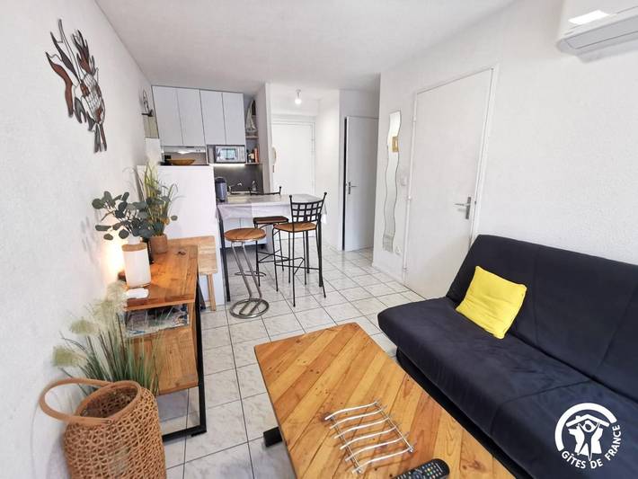 Gîte pour 2 personnes, avec Balcon et Terrasse