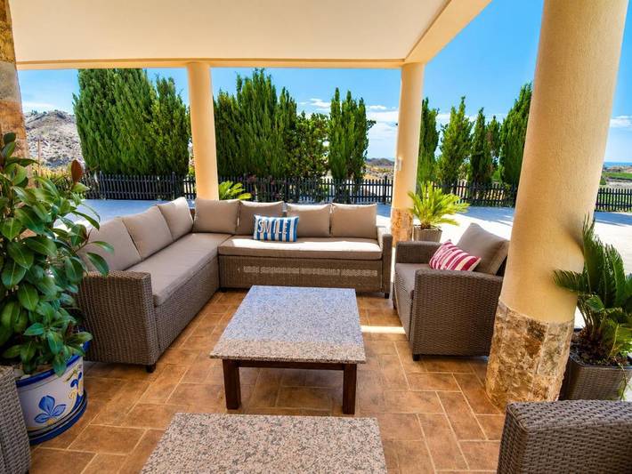 Casa rural para 10 personas, con Terraza y Jardín además de Piscina y Vistas en Águilas - 3