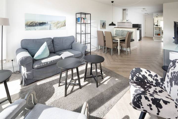 Ferienwohnung für 4 Personen, mit Balkon auf Juist - 3