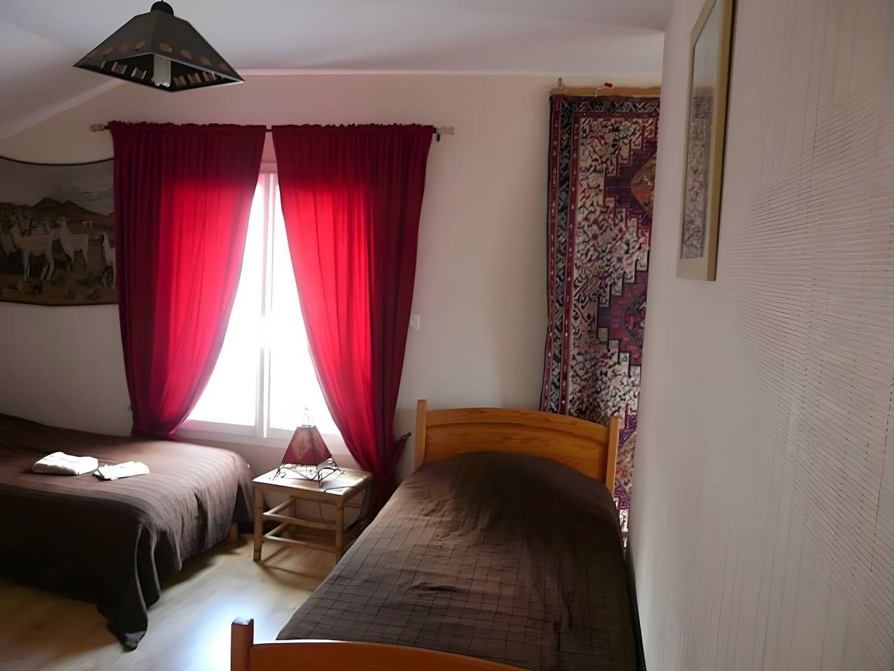 Chambre d’hôtes « Chambre Africaine » avec terrasse partagée, jardin partagé et Wi-Fi in Surtainville, Côte de la Déroute