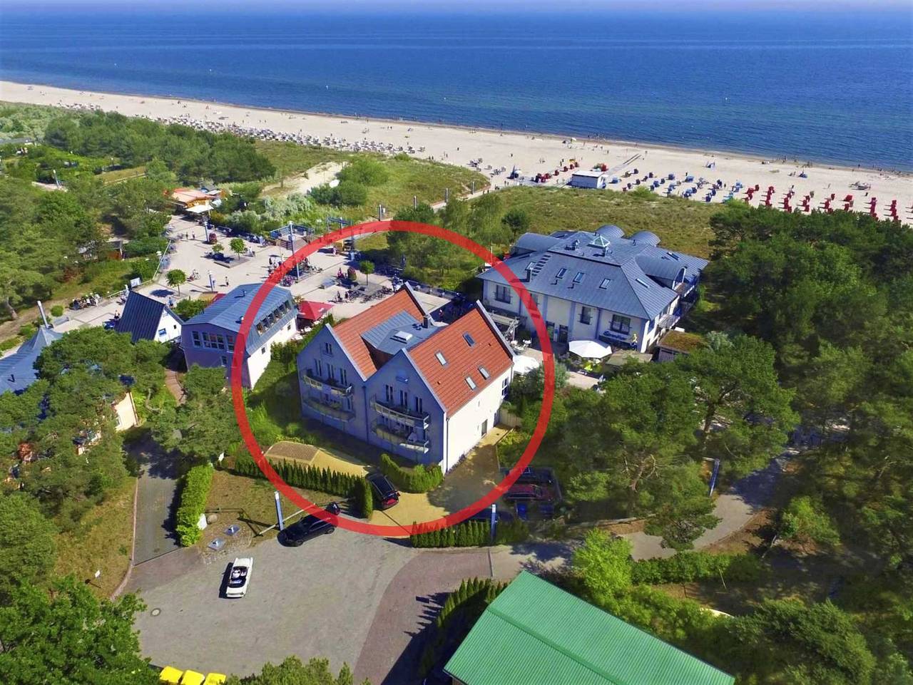 Ganze Ferienwohnung, Trassenheide Strandstr. 21 Fewo 06 Südblick - Fw Südblick in Trassenheide Strand, Trassenheide