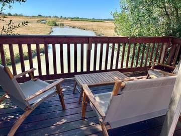 Location de vacances pour 6 personnes, avec vue et jardin, animaux acceptés à Sallertaine