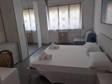 Maison d’hôte pour 3 personnes, avec vue et balcon, animaux acceptés dans Lido di Ostia