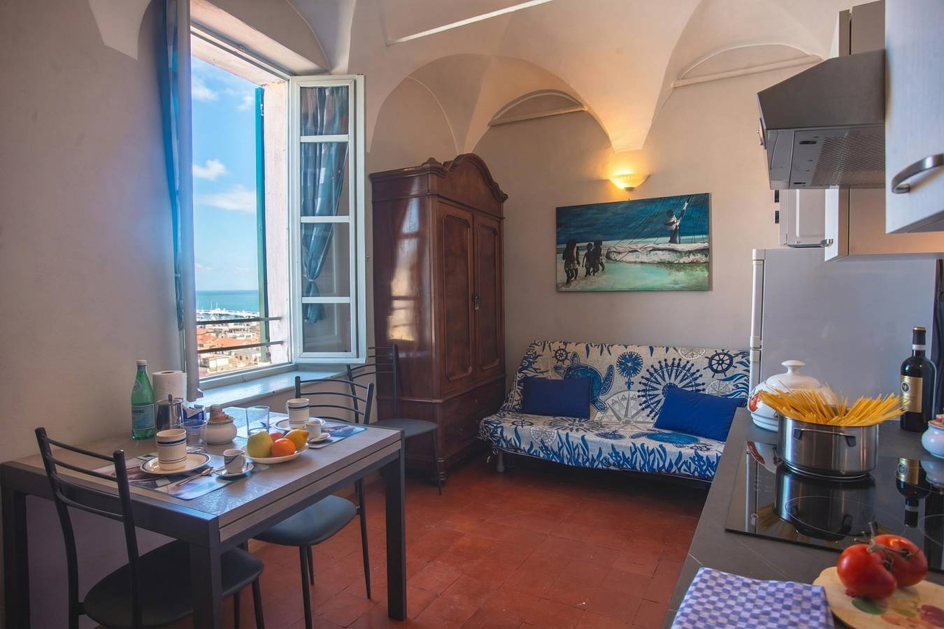 Ganze Wohnung, La Terrazza Del Nonno with Sea-View Terrace in San Remo, Sanremo Gemeinde