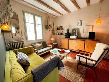 Gîte pour 6 personnes, avec jardin et terrasse, animaux acceptés à Candes-Saint-Martin