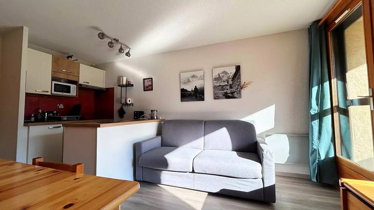 Appartement entier, Agréable T2 vue montagne 4/6 personnes in Vallouise, Parc national des Écrins