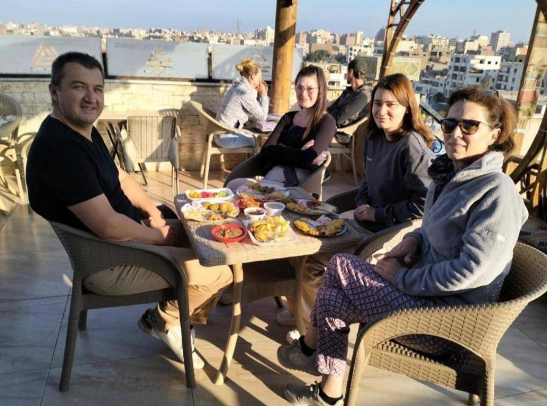 The pyramids Hills inn in Egypt