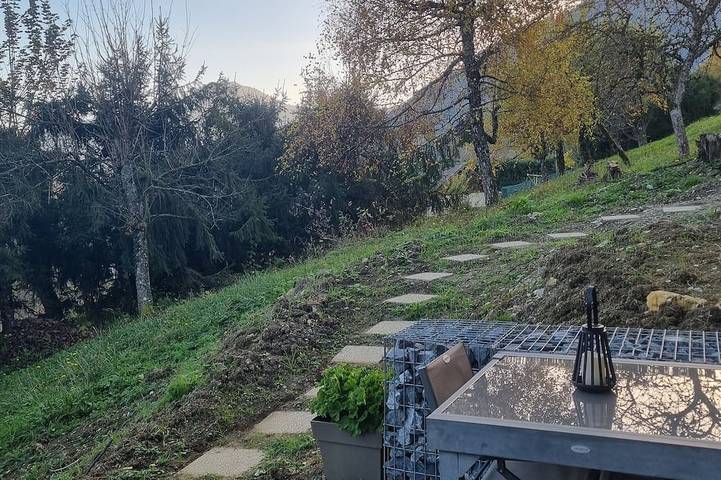 Appartement de vacances pour 4 personnes, avec jardin