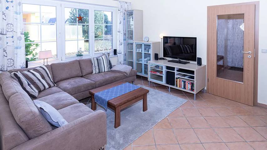 Ferienhaus für 4 Personen, mit Garten