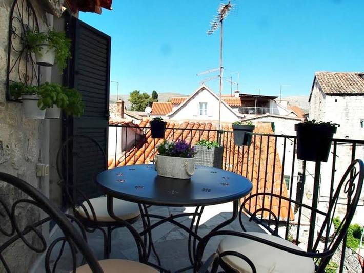 Maison d’hôte pour 2 personnes, avec vue et jardin à Trogir - 4