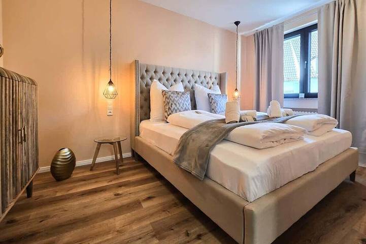 Ganze Wohnung, Alpha Apartments: 3 Sz Lounge Suite, zentral 6P in Dortmund, Ruhrgebiet