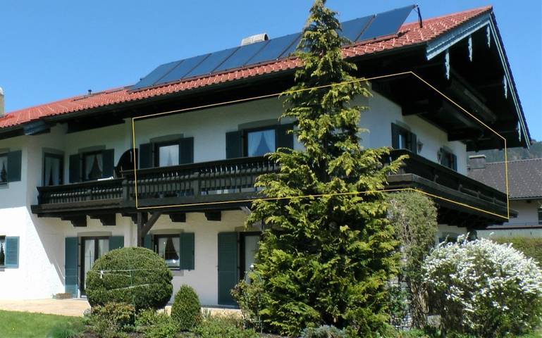 Ferienwohnung für 3 Personen, mit Balkon/Terrasse und Balkon, kinderfreundlich in Inzell - 3