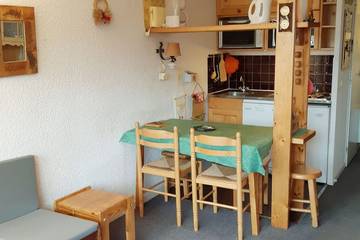 Gîte pour 4 personnes, avec balcon dans Office De Tourisme Des Deux Alpes Front De Neige