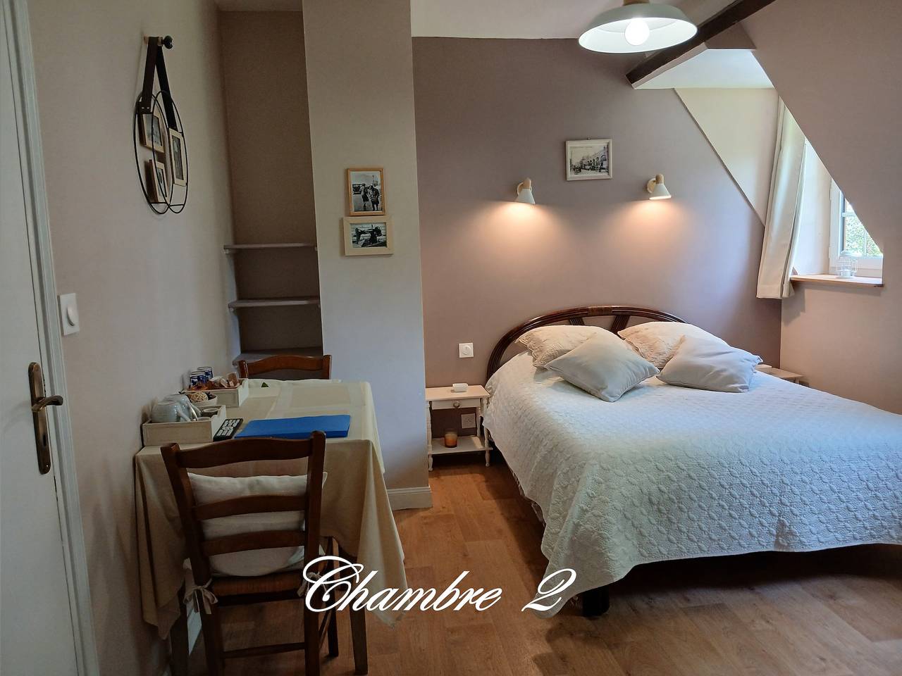 Habitación de huéspedes «Le Manoir Du Tertre - Habitación 2» con terraza, jardín y Wi-Fi in Saint-Josse, Montreuil und Umgebung