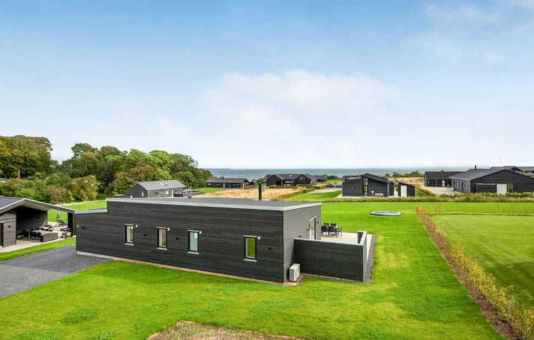 Ferienhaus mit Meerblick für 6 Personen, mit Garten und Terrasse in Kelstrup Strand