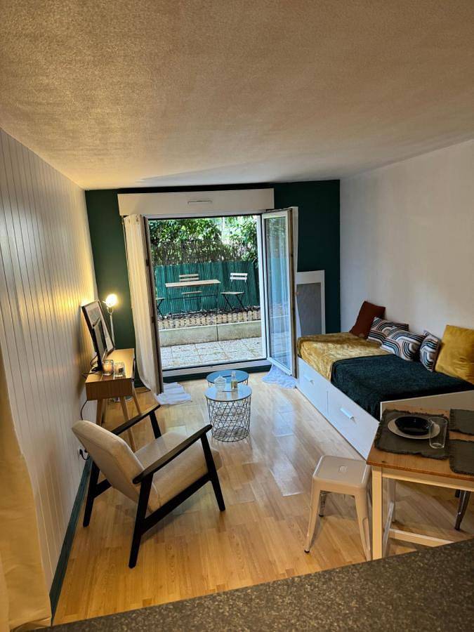 Appartement de vacances pour 4 personnes, avec jardin