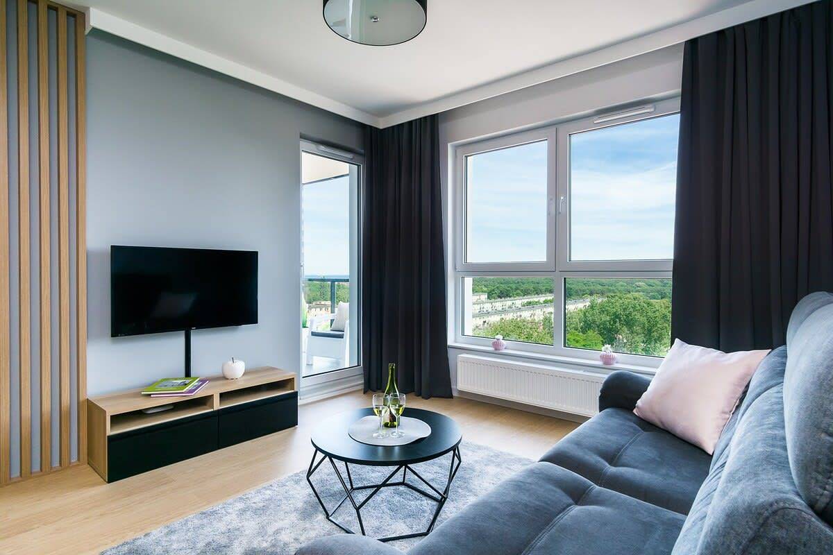 Cały apartament, Apartament wakacyjny dla 4 osób in Przymorze Wielkie, Gdańsk