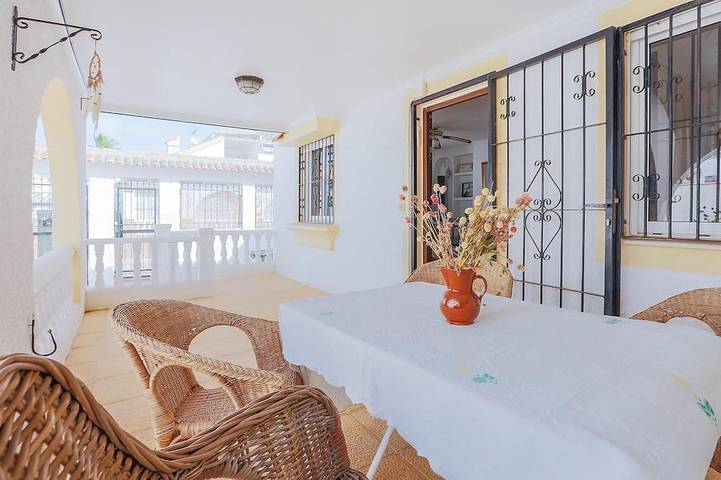 Ferienhaus für 7 Personen, mit Garten