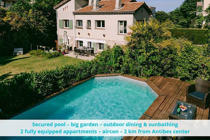 Villa für 9 Personen, mit Garten