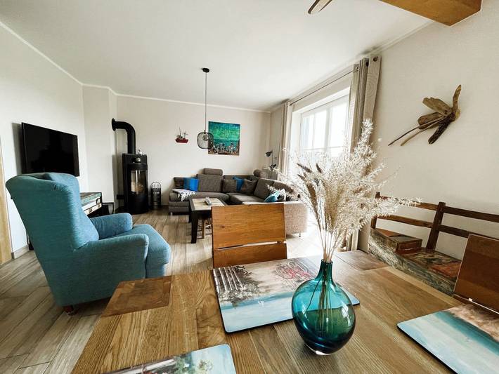 Ferienhaus für 8 Personen, mit Seeblick und Sauna sowie Ausblick und Garten in Middelhagen - 2