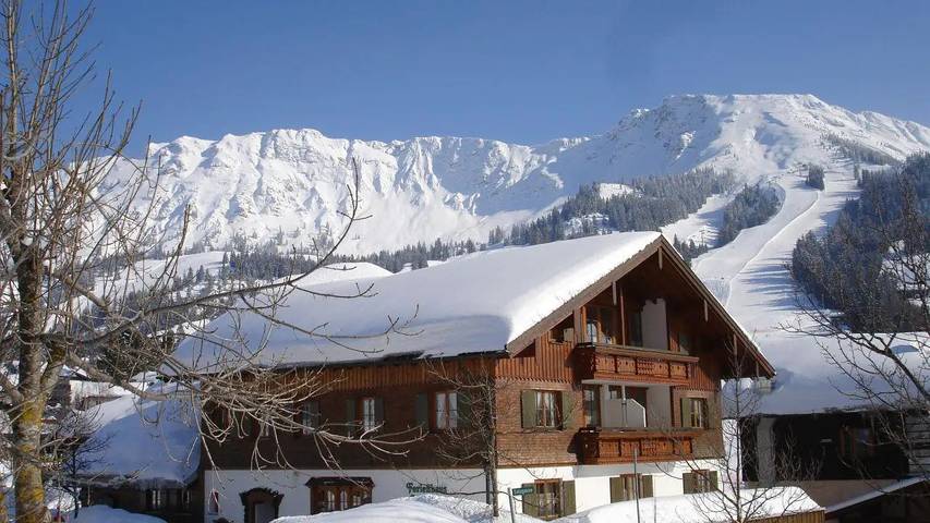 Apartamento para 3 personas, con balcón en Oberjoch