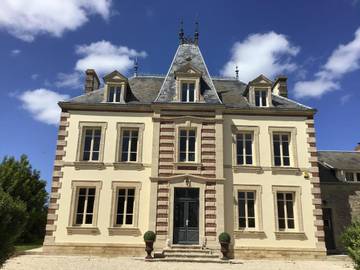Chambre d’hôte pour 4 personnes, avec terrasse ainsi que jardin et vue à Asnières-en-Bessin
