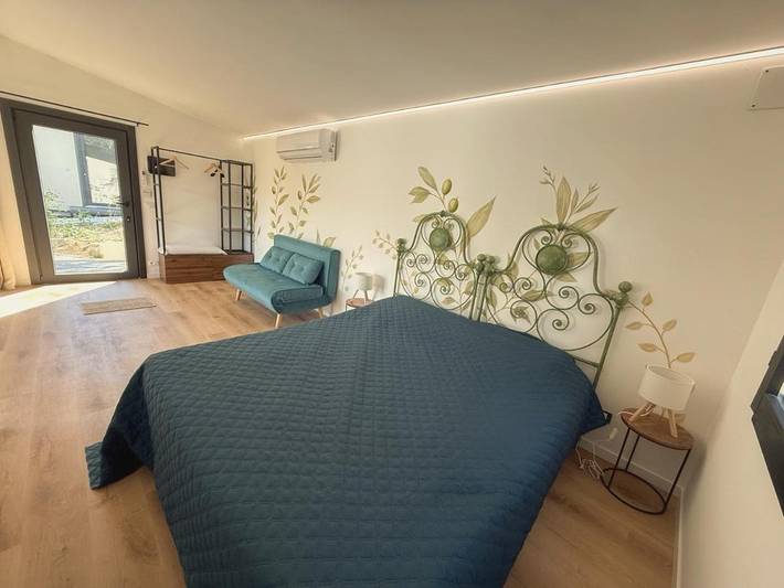 Campeggio per 3 persone, con giardino e panorama nonché terrazza - 1