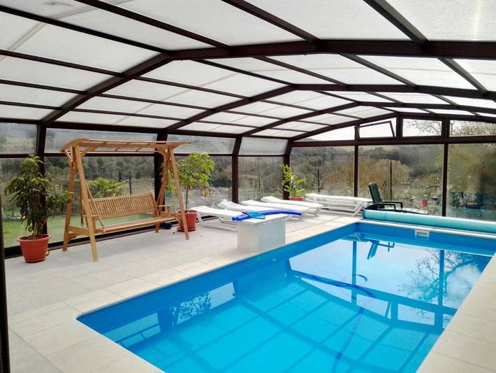 Casa de vacaciones para 16 personas, con jardín además de piscina y vistas, Se admiten mascotas en el País Vasco - 3