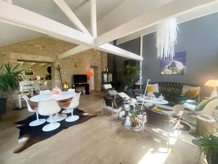 Location de vacances pour 6 personnes, avec piscine ainsi que terrasse et jardin dans Plage de Sainte Barbe - 3