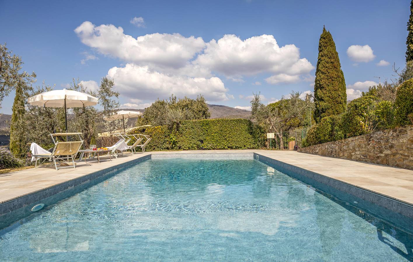 Appartement au bord de la piscine avec jardin et Internet à Polvano in Castiglion Fiorentino, Province d'Arezzo