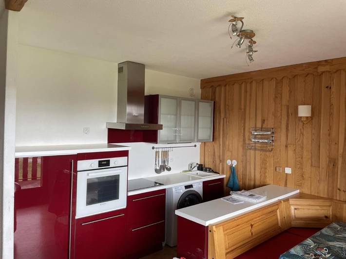 Apartamento para 4 personas, con terraza y vistas en Montclar (Francia)