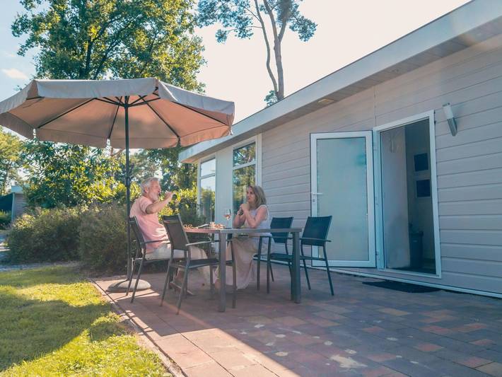 Vakantiehuis voor 4 personen, met zwembad en terras in IJhorst
