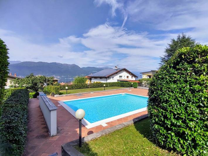 Ferienwohnung für 4 Personen, mit Garten und Seeblick sowie Pool in Porto Valtravaglia - 4