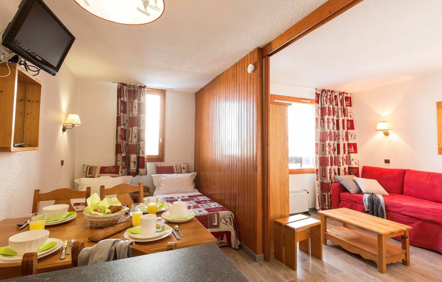 Entire apartment, Le Hameau du Mottaret Studio 4 in Méribel-Mottaret, Les Allues