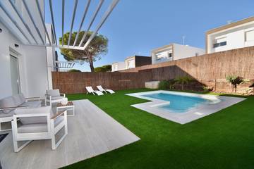 Villa voor 10 Personen in Playa La Barrosa, Chiclana de la Frontera, Afbeelding 4