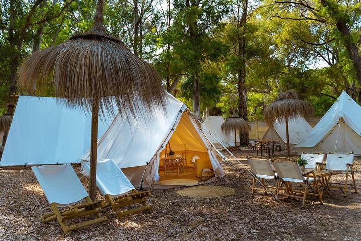 Camping für 2 Personen, mit Garten und Pool an der Costa de la Luz - 2