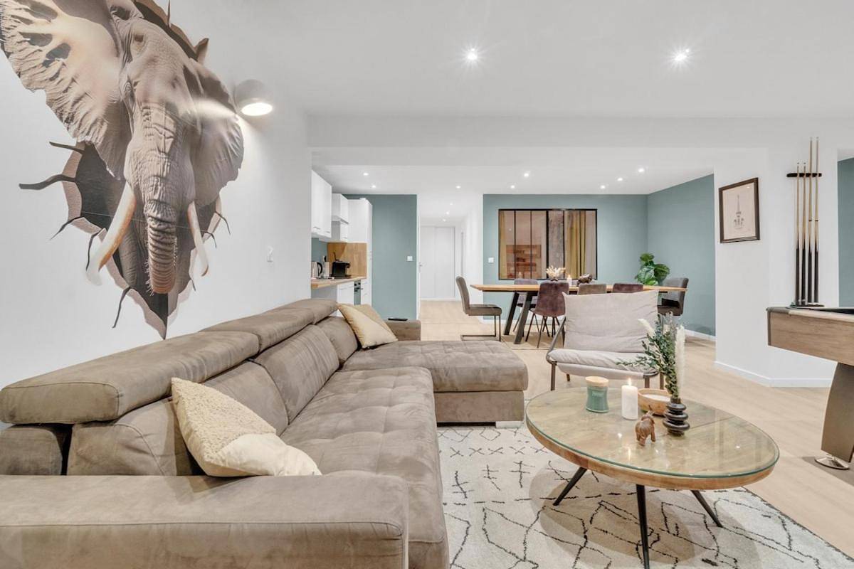 Appartement entier, Le quatre sansculs - Proche gare in Chambéry, Région de Chambéry