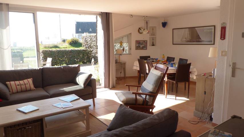 Location de vacances pour 6 personnes, avec balcon et jardin à Saint-Philibert - 2