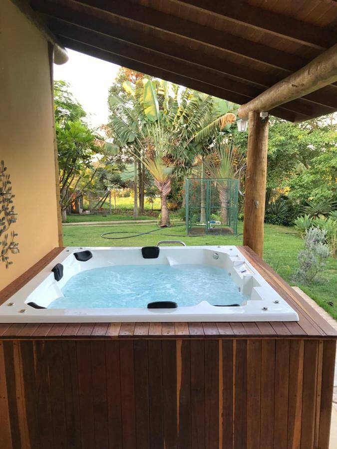 Casas e apartamentos de temporada para 2 pessoas, com terraço e vista e ainda jardim em Socorro