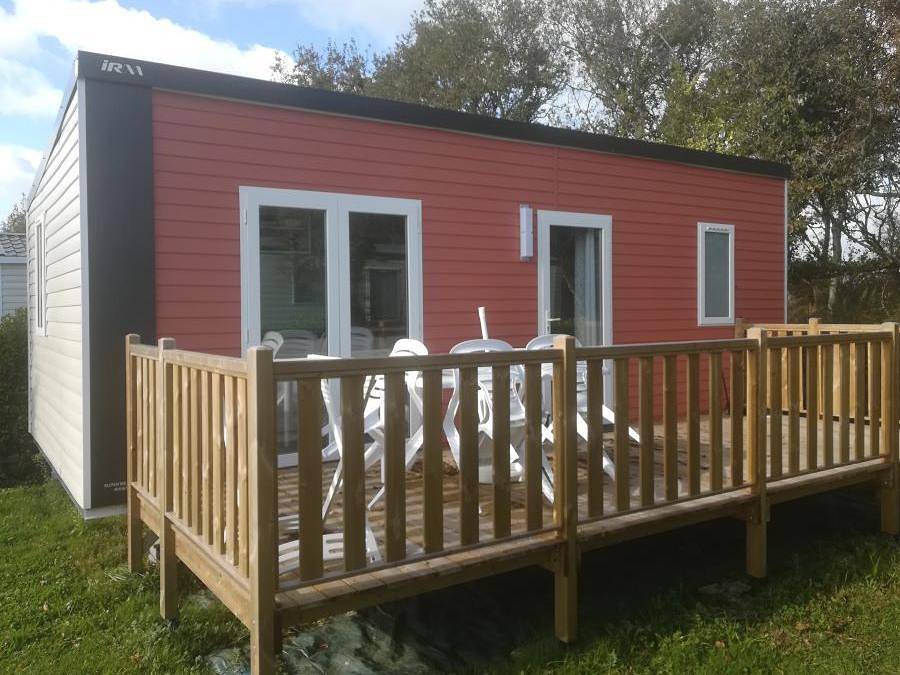 Camping de Lanven - Mobile home 4 persons - Ocean range Super Mercure Riviera in Plomeur, Côte de Cornouaille