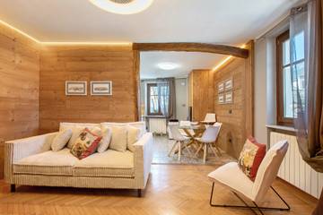Gîte pour 3 personnes, avec balcon à Aoste