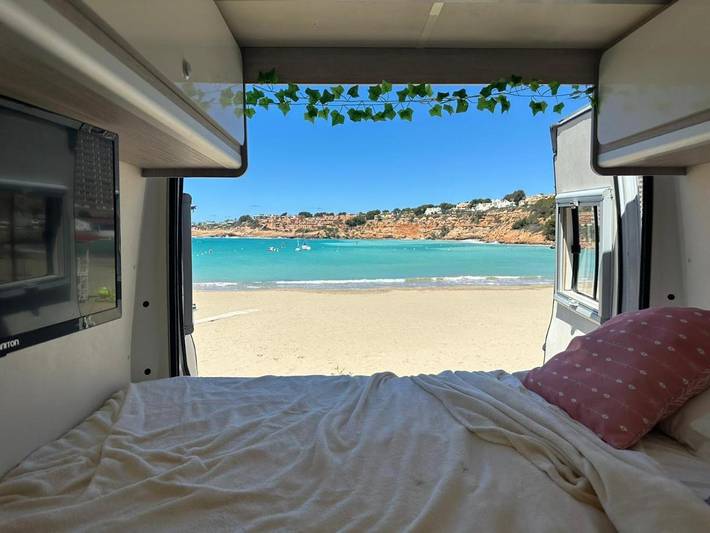 Glamping voor 2 personen, met Terras en Uitzicht op Mallorca