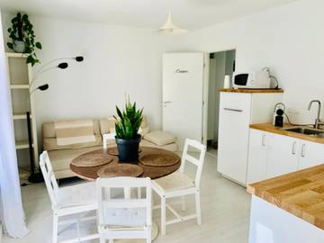 Gîte pour 5 personnes, avec vue et terrasse, animaux acceptés dans Reventin-Vaugris