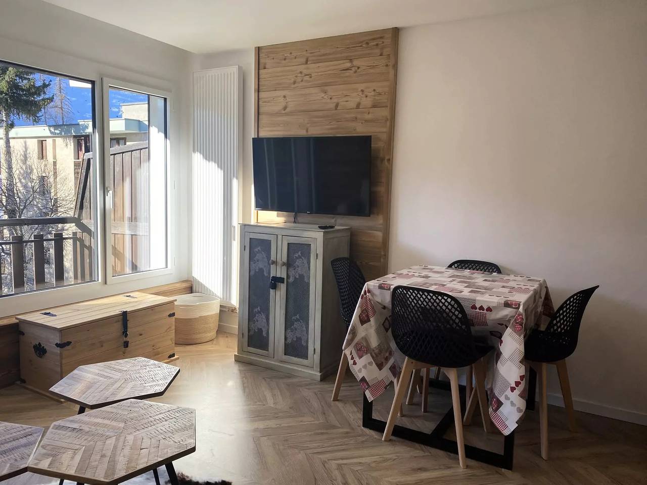 Estudio entero, Espacioso estudio cerca de las pistas, balcón sur y hermosa vista, Wifi incluido, Pra Loup in Pra-Loup, Uvernet-Fours