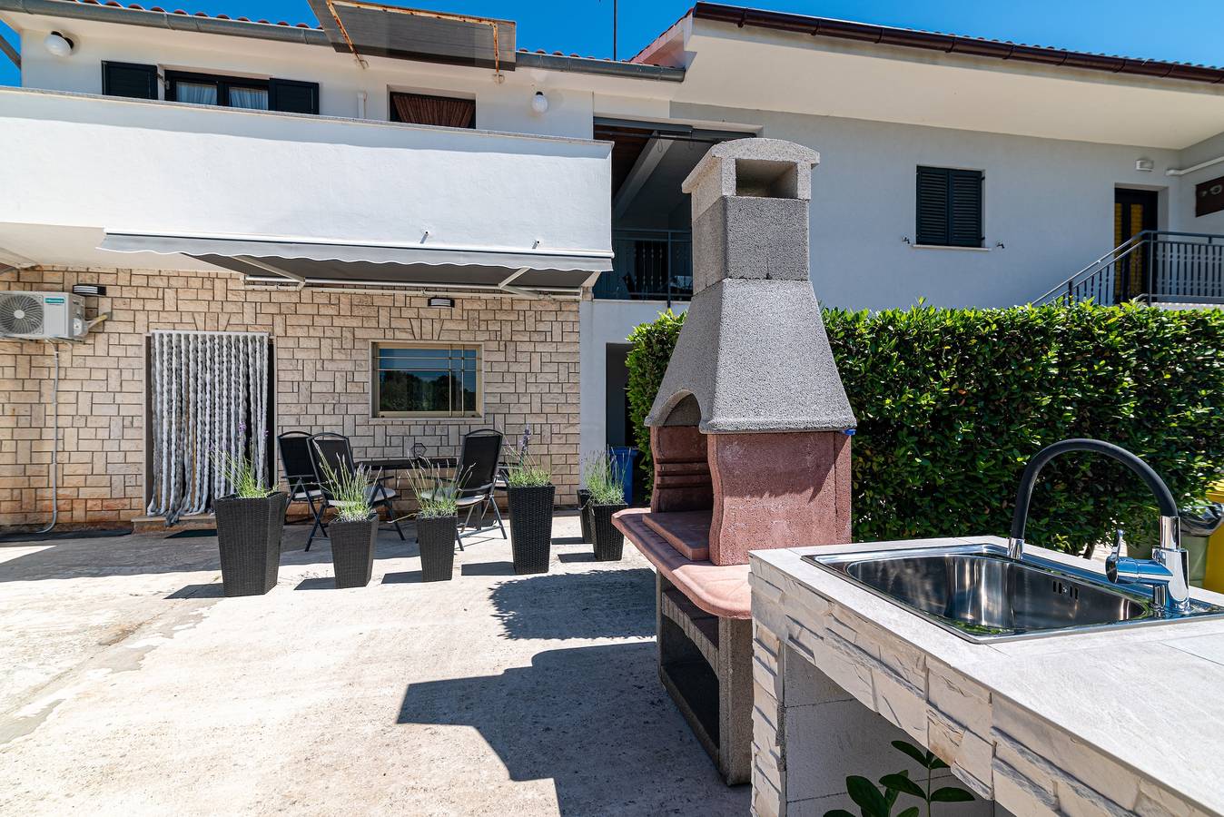 Ganze Wohnung, 2-Zimmer-Ferienwohnung mit Terrasse Peruski, Marcana A-24578-a in Marčana, Südküste Istrien
