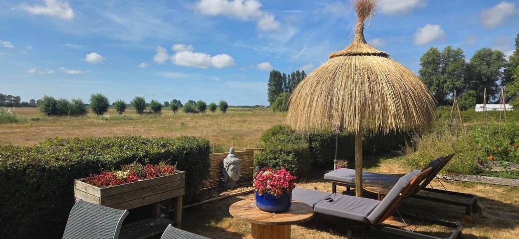 Ferienhaus für 2 Personen, mit Whirlpool und Terrasse sowie Garten und Pool in Middelburg